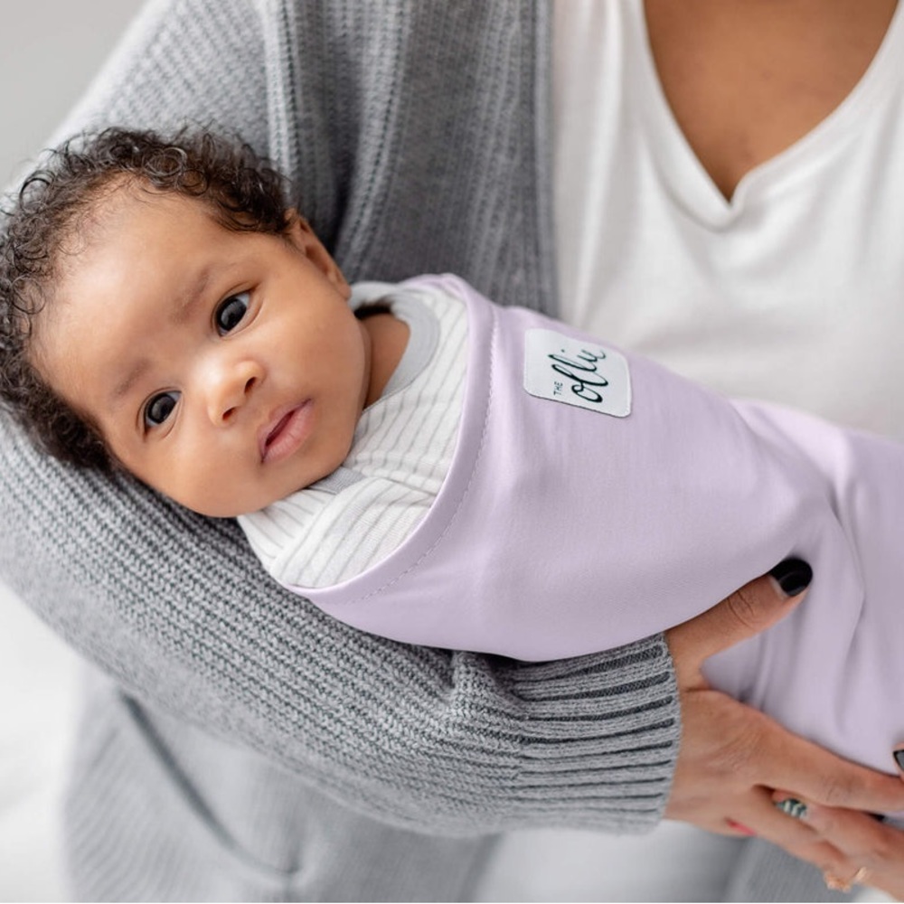 The Ollie Swaddle in Lavender